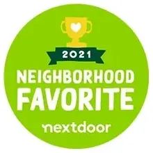 2021 Neighborhood FAVE Nextdoor award winner!