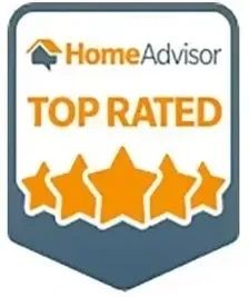 Home Advisor TOP RATED provider seal.